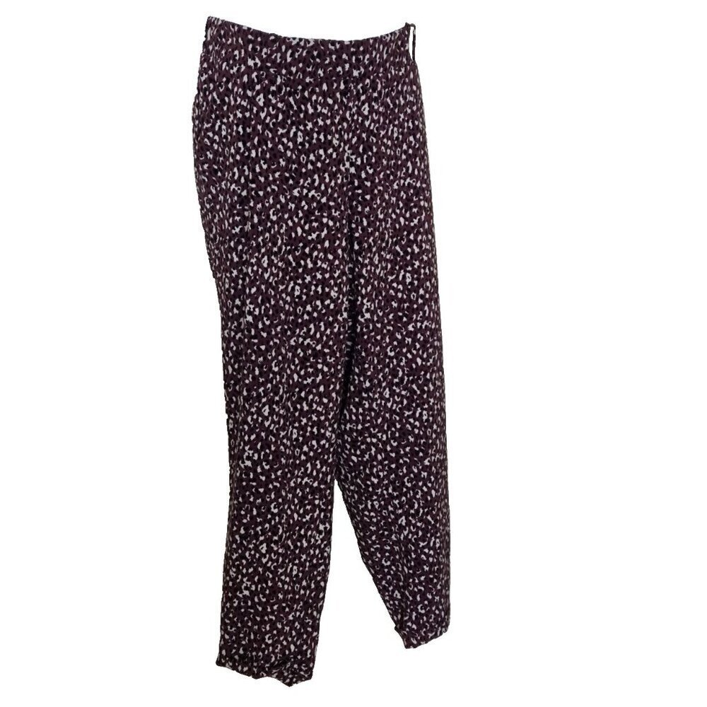 Torrid Pull on Pants Floral Stretch Waist Multicolor women's size 2X - Picture 7 of 8